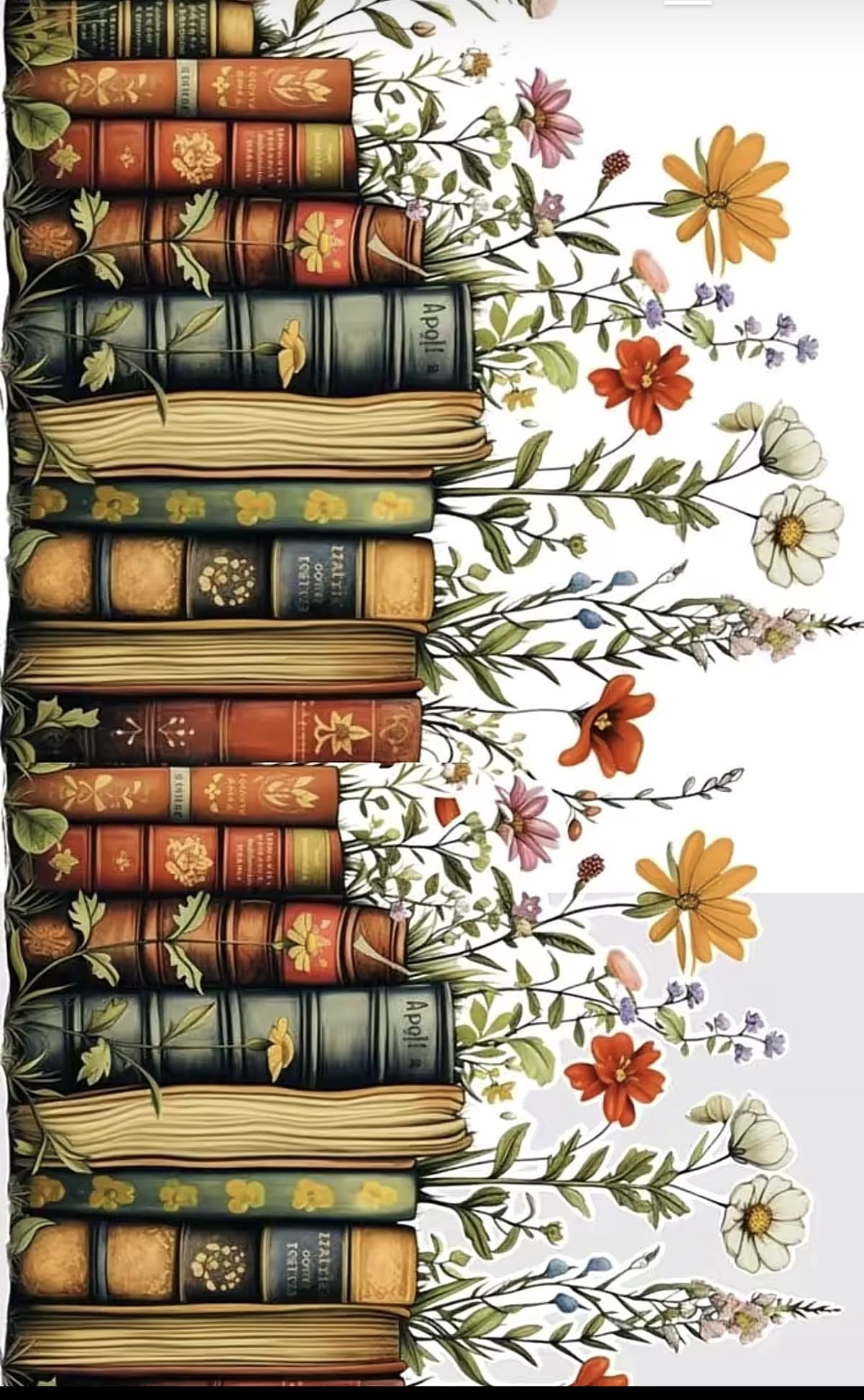 Books flowering — content that blooms in the graph