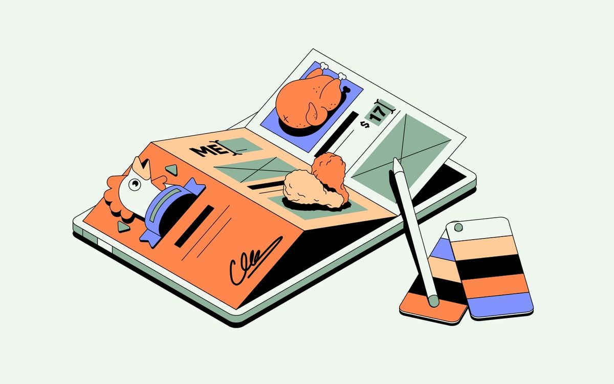 Printed brochures and cards ready to distribute