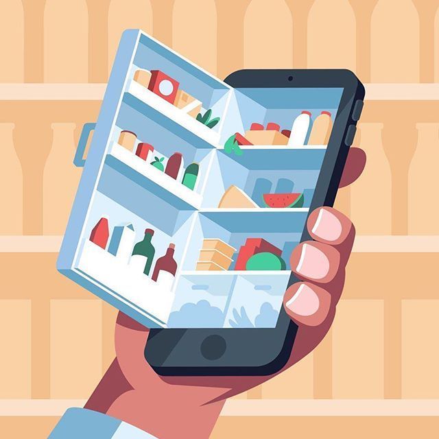 Phone displaying a webpage that just opened