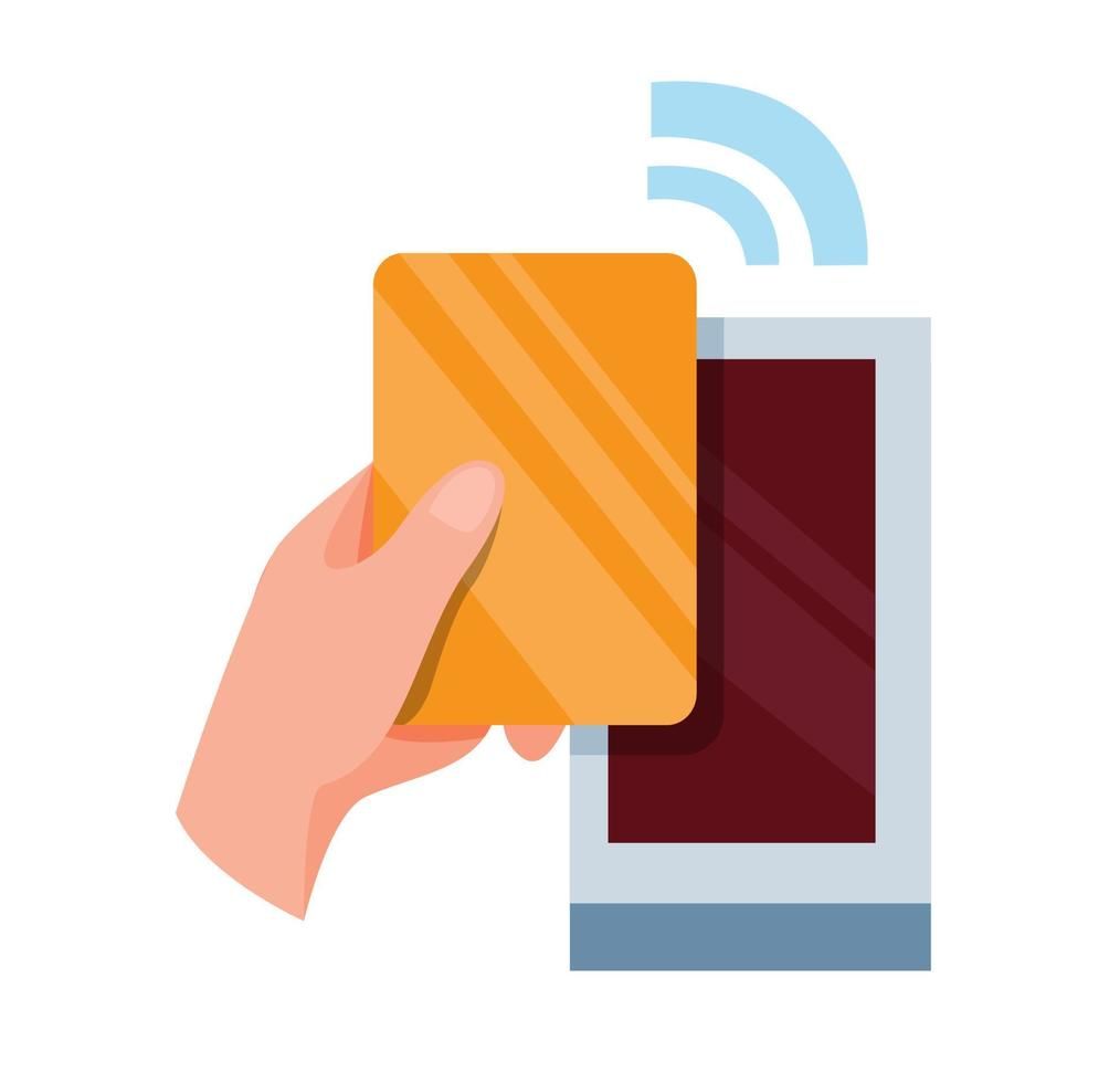 NFC tap at the bloom event