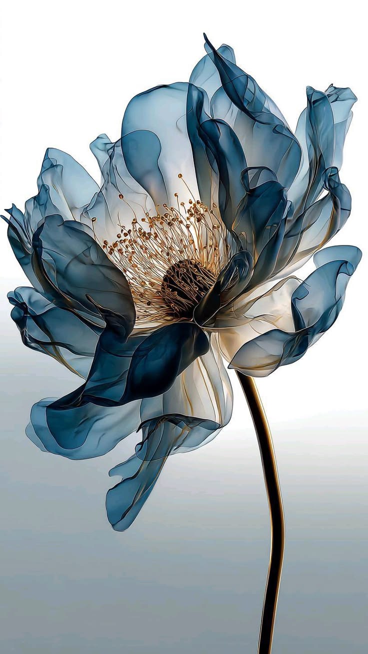 Ultramarine flower — the cyber-physical printing press as artistic media